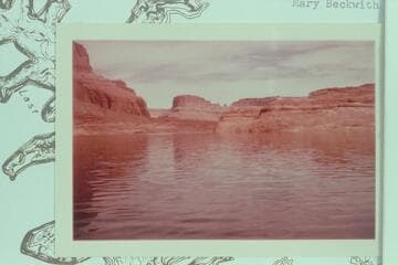 Up the new Lake Powell from about Mile 48 to the entrance of Last Chance Canyon at Mile 49.4