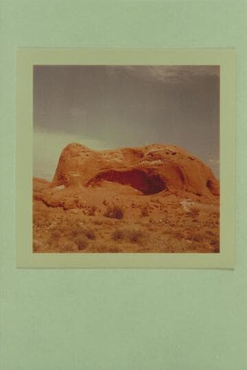 Dance Hall Rock [on photo reverse:  Dance Hall Rock, Escalante River, Regen, Utah]