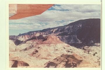 Butte 6069 center and 5014 at bottom.  Navajo Mountain is upper right