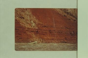 Chris-Craft kit boat in Soap Creek Rapid. Lees Ferry gauge: 66,200 cfs