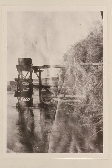 Water Wheel; Valentine Bottom.  Mile 25-28, right bank