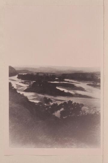 From half a stereo: "Views on the Green River," Whirlpool Canon Series. Island Park. No. 76