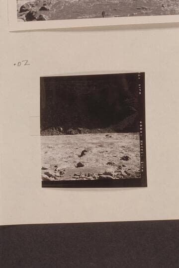 Hance Rapid- boat is just dropping off right tongue. Boat II is making the run