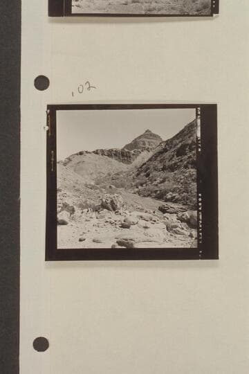 Butte Fault and Monuments. Area of Morning Star Mine. Small side canyon, left bank of Lava Creek and about 3/4-1/2 mile from Colorado River, Mile 65 along Butte Fault