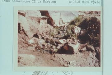 The springs at Cave Spring Rapid
