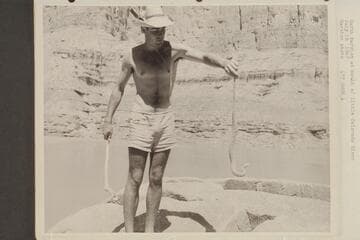 Garth Marston at mouth of Little Colorado River