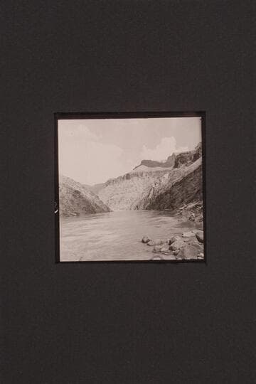 Upstream from Hermit Rapid. The side canyon in the distance appears to have access to Tonto