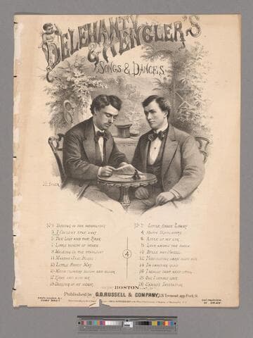 I couldn't stay away / words and music by W. H. Delehanty