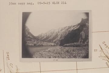 Lower end of Whirpool Canyon from Mile 214.1