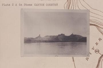 Buttes below Clay Basin Camp, Camp No. 2, Mile 366 (?)