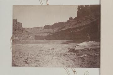 Down Stillwater Canyon from mouth of Water Canyon, Mile 4.2
