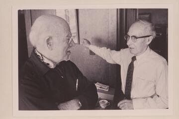 Dock Marston hears from Emery Kolb how to live to be 85. Grand Canyon