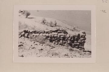 Other stone cabin at Spencer camp. The edge of this photo appears at right in photo #14