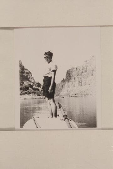 Doris Nevills; Cataract Canyon, approximately Mile 206