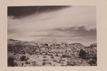 Bald Rocks west side of Cha Cnayon and northest of Cha Butte. North from 1/2 mile below Bridge Trail in Cha Canyon