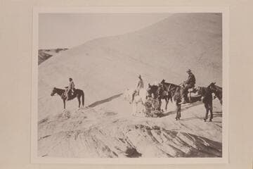 Armsby party en route to Rainbow Bridge. Bald Rock Canyon area