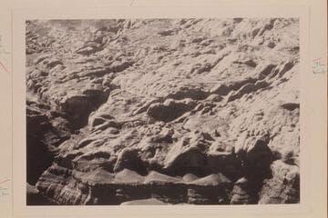 The mouth of Nasja Creek. The joint cuts the gorges from right and down to the mouth of the Creek