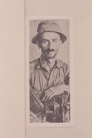 Frank Blackwell, photographer with the Eddy party from Green River to Lees Ferry