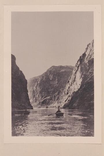 Boulder Canyon.  Boats of the Galloway-Stone party