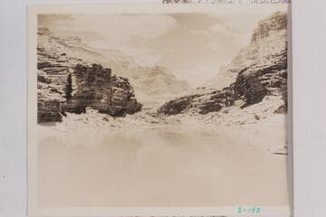 Downriver from lunch stop below Fossil Rapid. About Mile 125.6