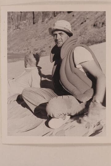 Guy Forcier. Grand Canyon. Joe Desloge is at left