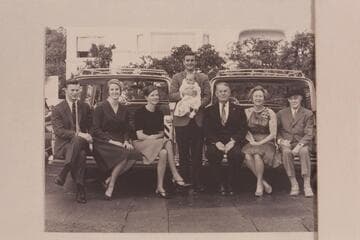 The Farquhar family. Received with Xmas card, 1965