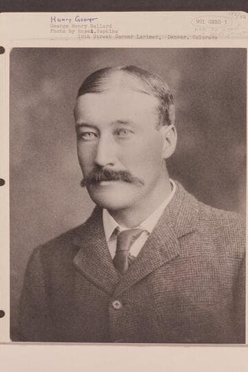 Henry George Ballard.  Ballard was generally known as Harry G. Ballard.  Shortly before his return from the Stanton Expedition in 1890.  Obtained from his brother, Major A. P. Ballard, The Knoll, Peaslake, Surrey, England