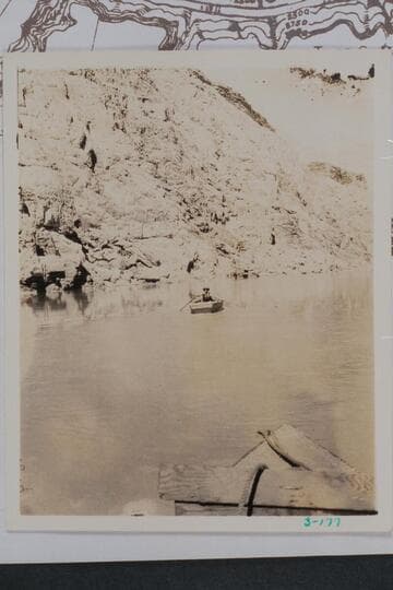 Below Tuna Creek. Bright Angel gauge: 2650 cfs