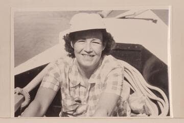 Mary Beckwith.  On Green River; Red Canyon; with Wright party