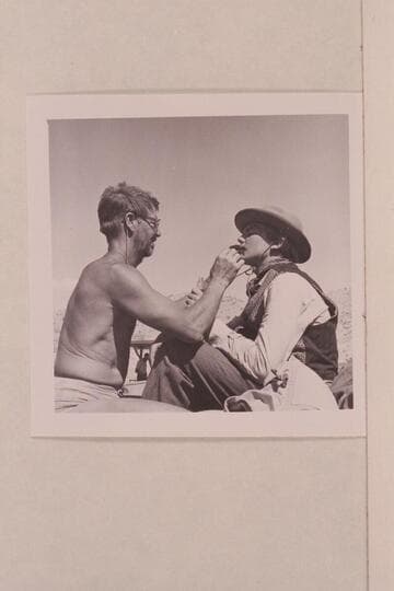 Frank LaRue makes up Buzz Belknap as Andy Hall.  Gods Pocket