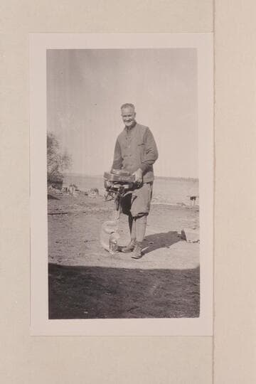 Lewis R. Freeman promoting the Elto motor.  St. Paul or St. Louis