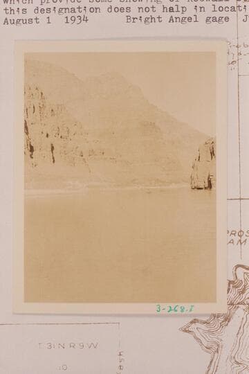 Eddy has written on the reverse, "Where the redwall came out."  There are numerous faults in this section which provide some showing of Redwall so this designation does not help in location