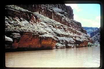 Left bank overhang below Denis Julien inscription