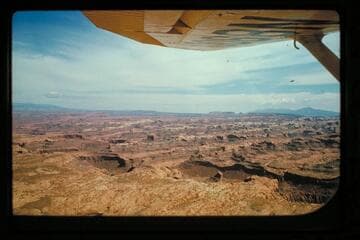 Northerly toward the Escalante River; Deer Point; Mount Pennell; Mood Creek; Escalante River