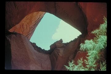 Ruess Arch from upstream