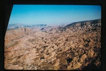 Down Forbidding Canyon to Fifty Mile Mountain