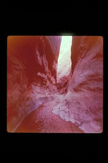 At junction in Anasazi Canyon