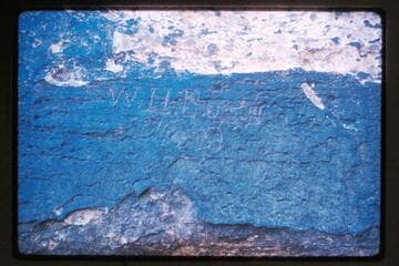 W.H. Bush, Anasazi Canyon [inscription]