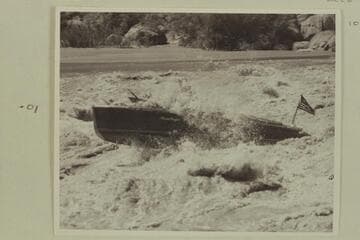 Step in again in Badger Creek Rapids