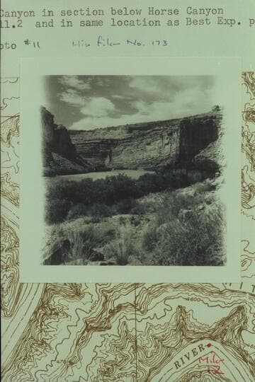 Up Stillwater Canyon in section below Horse Canyon