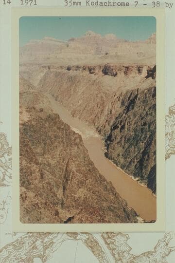 Downriver from Tonto showing Boucher Rapid