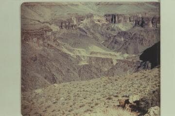 Bass' asbestos mines in Hakatai Canyon