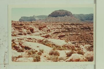Mystic Spring at left. Fossil Mountain and Heuthawali