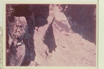 Down River from the Tonto Platform west of Tuna Creek and above the route from the Aviators Camp to the River