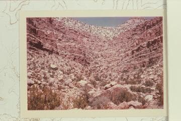 Easy route up southwest end of Shiva