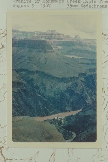 Granite or Monument Creek Rapid from Cope Butte