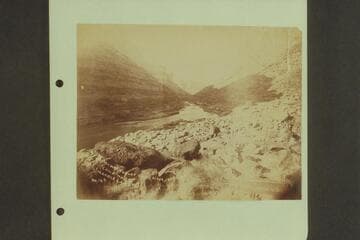 Camp 34. Down. Brown-Stanton survey. July 10 or 11, 1889. Mile 12.8