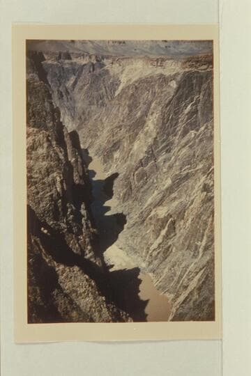 Horn Creek Rapid from Tonto. Bright Angel gauge: 9,370 cfs