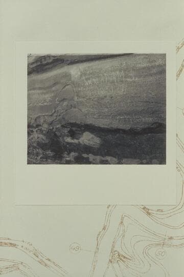 Inscriptions near the D. Julien inscription, Hell Roaring Canyon