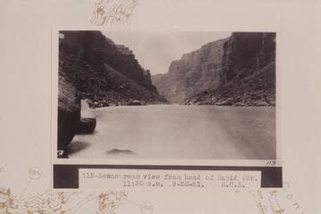 Down river from head of Rapid #28